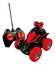 Comprar Auto A Control Remoto Batería Recargable Giro 360º Piruetas Color Rojo