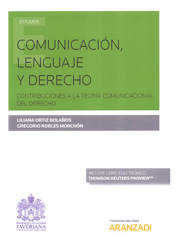 Libro Comunicacion Lenguaje Y Derecho