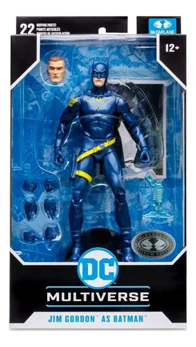 Mcfarlane Dcmultiverse Endgame Jim Gordon As Batman Platinum