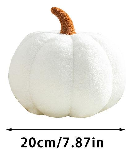 Almohada De Calabaza Simulada Para Peluche De Halloween