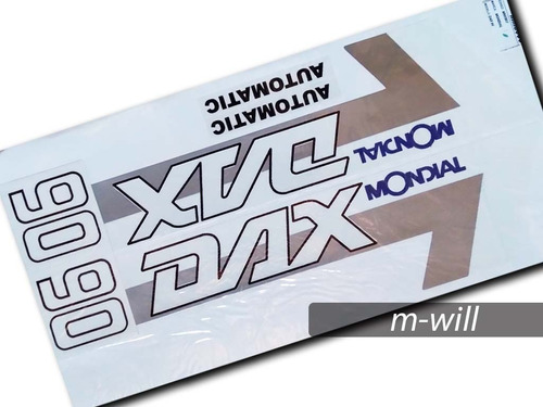 Kit Calcos Tipo Original Mondial Dax 90