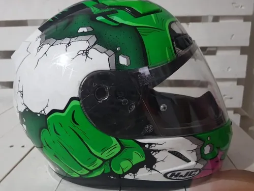 Casco Moto Hulk MercadoLibre