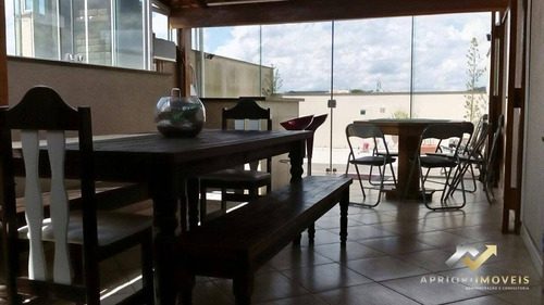 Cobertura Com 2 Dormitórios À Venda, 134 M² Por R$ 400.000 - Vila Tibiriçá - Santo André/sp - Co0399