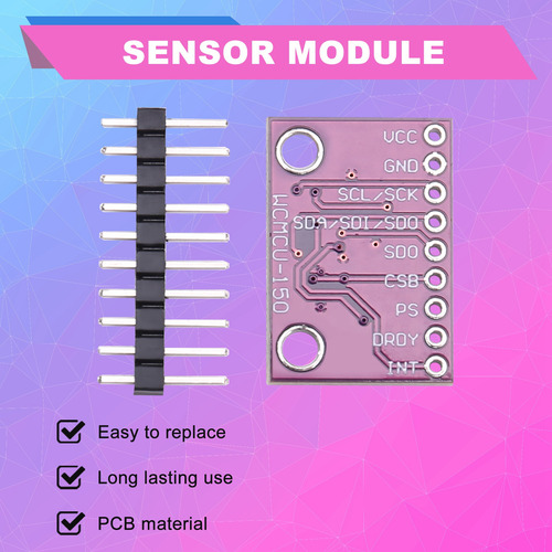 Módulo De Sensor Geomagnético Mcu-150 Bmm150 Módulo De Magne