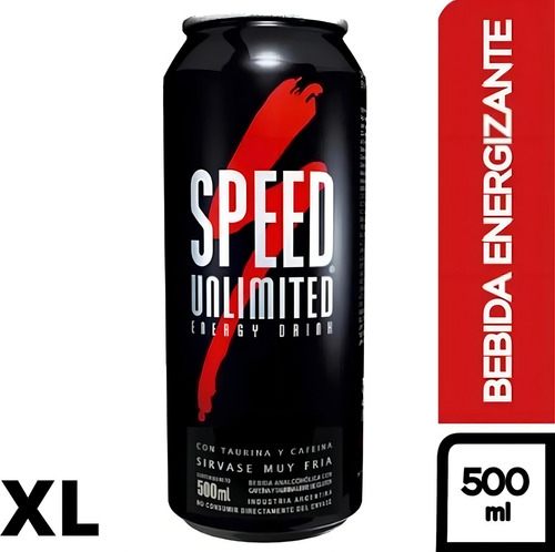 Speed Xl Energy Drink Energizante 500ml X 12