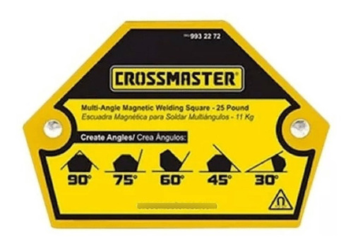 Escuadra Magnetica Para Soldar Multiangulos Crossmaster 11k