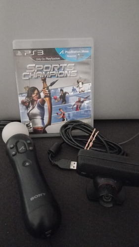 Kit Move Playstation 3 + Juego Sports Champions Original Ps3