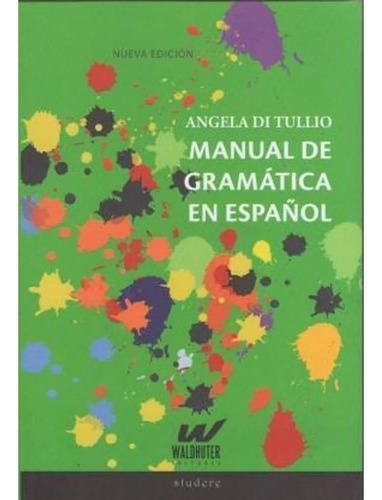 Manual De Gramatica Del Español (vigente) - #w