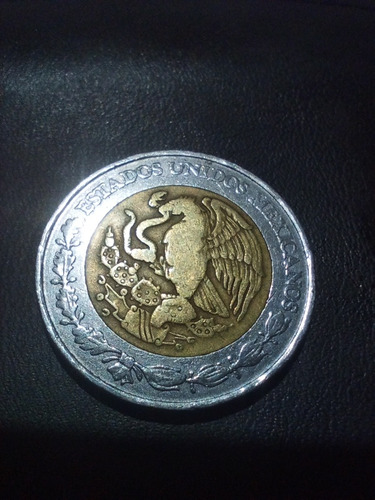 Moneda De 5 Nuevos Pesos Mexicanos 1993