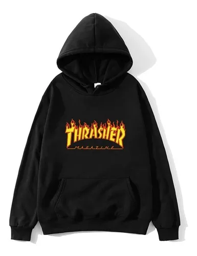 Buzo negro thrasher sales