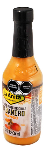 Salsa Picante De Habanero Mango La Anit - mL a $158