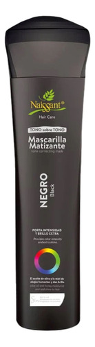 Mascarilla Matizante Para Cabello Naissant Color Negro 300ml