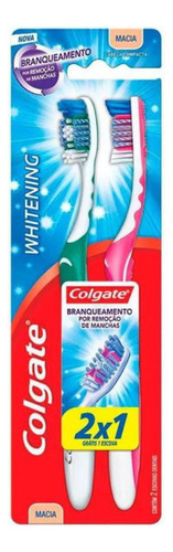 Escova Dental Colgate Whitening Com 2 Unidades Sortido