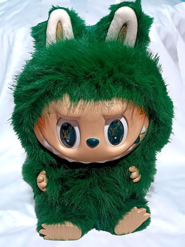 Labubu Lv Verde Zimomo Colección 38 Cm Calidad 1:1