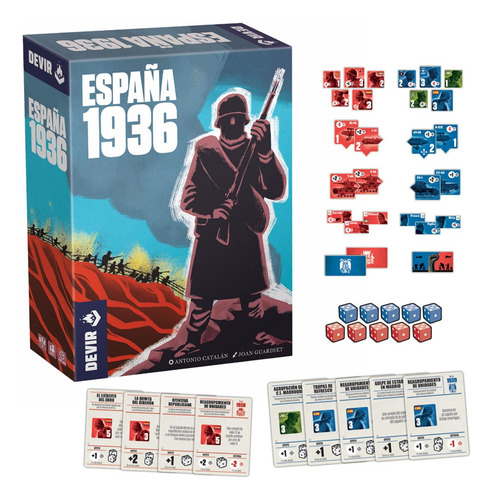 España 1936 - Juego De Mesa