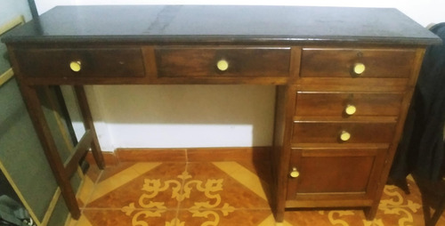 Mesa Escritorio Comoda Puro Cedro Real Entrega Inmediata Hoy (Usado)