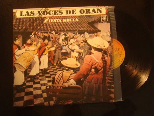 Las Voces De Oran Fiesta Kolla Promo 1984 Arg Vinilo Nm