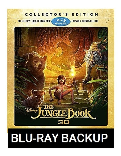 The Jungle Book ( El Libro De La Selva) - Blu-ray 3d Backup