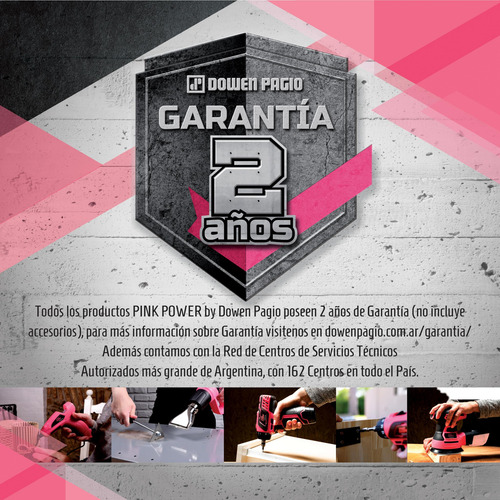 Imagen 4 de 5 de Pistola Encoladora 20 W Pink Power By Dowen Pagio 9990554