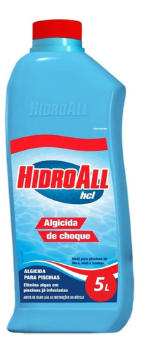 Hidroall Algicida De Choque (5 Litros)