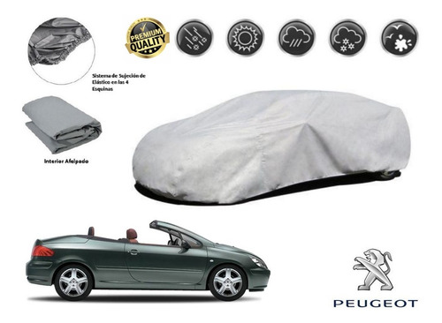 Funda Cubreauto Afelpada Premium Peugeot 307 Cc 2005