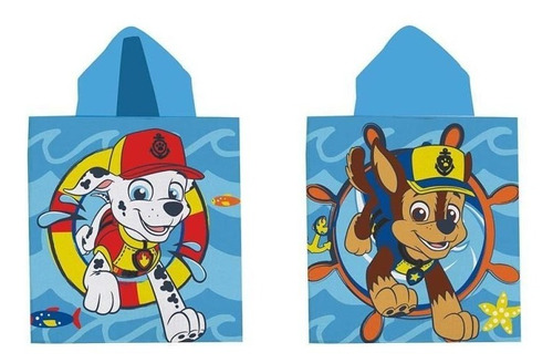 Toalla De Playa Con Capucha Niños Diseño Disney Infantil