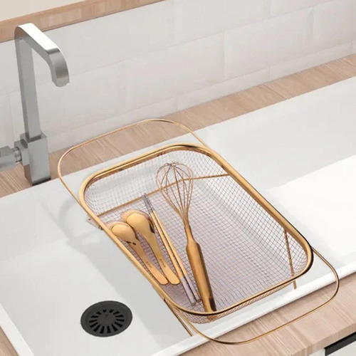 Colador Sobre El Fregadero, Colador Extensible, Escurridor