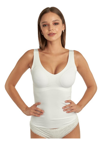Playera Liso Love To Lounge Blanco Dama Play