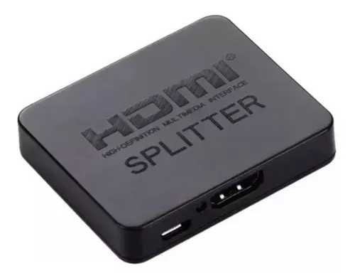 Splitter Full 4k Hdmi 2.0v 1 Entrada A 2 Pantallas 1x2 4k3d