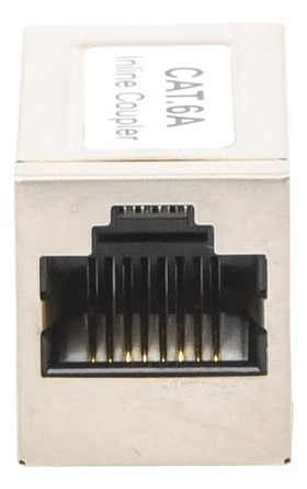 Acoplador Stp Cat6a Hembra Rj45 A Rj45 Hembra Linkedpro