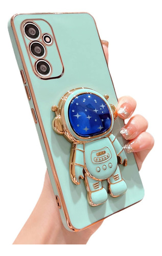 Funda Para Samsung Galaxy A34 5g Soporte 3d Astronauta - 02