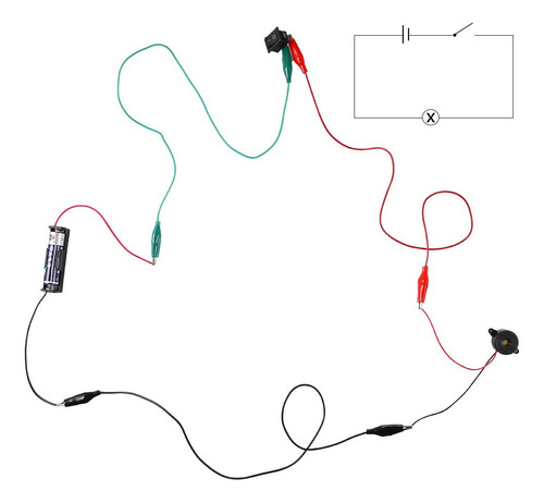 Sntieecr, Kit De Motor De Circuito Eléctrico, Experimento C