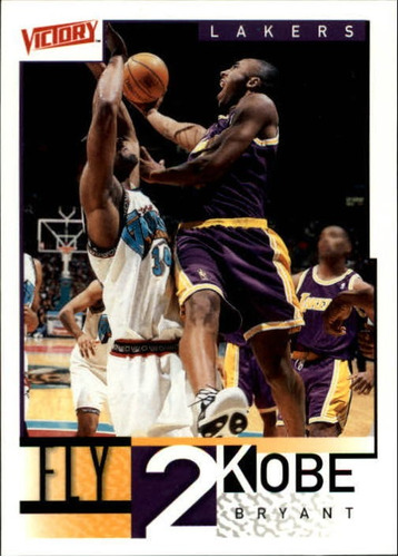 2000-01 Upper Deck Victory #283 Kobe Bryant Fly Lakers