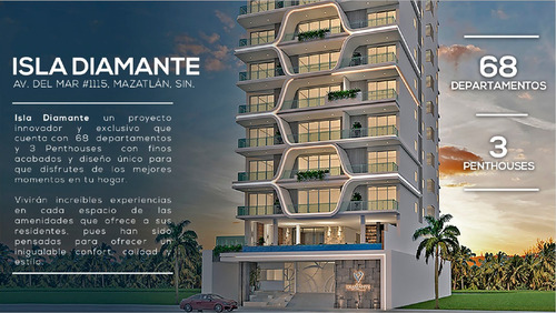 Imagen 2 de 15 de Departamento En Venta, Mazatlán, Sinaloa