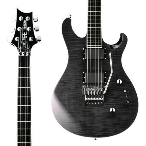 Guitarra eléctrica PRS Guitars SE Torero de caoba gray black con diapasón de ébano