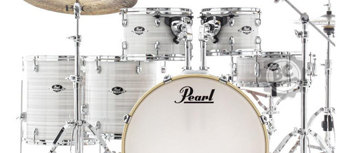 Bateria Pearl Export Exx White 22,10,12,14,16 Ferragens