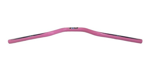 Imagem 2 de 4 de Guidão Bicicleta Cruiser Dh Longo 22.2x660mm Pintado Rosa