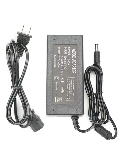 Adaptador De Corriente De 12 V 5 A, Transformadores Ac100-24