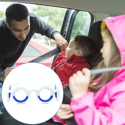 Óculos Anti Enjoo Náusea S/ Lente Viagem Carro Ônibus Avião