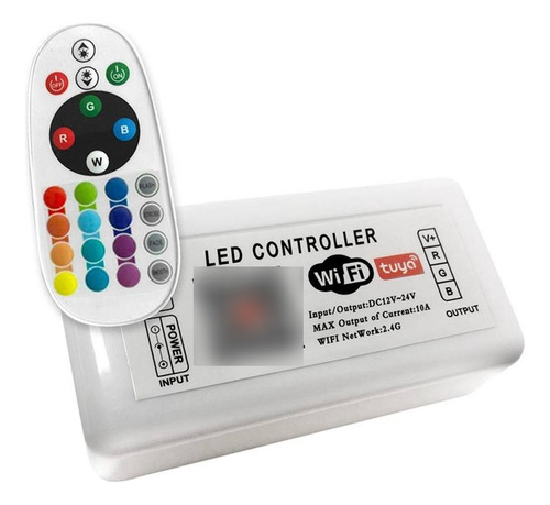 Controlador Led Wifi Smart + Control Rgb Para Luces Y Tiras