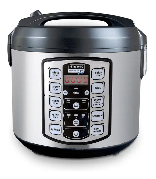Olla Arrocera Aroma ARC-5000SB Digital de 20 Tazas con Vaporera