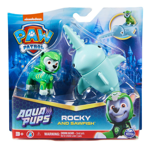 Paw Patrol: Cachorros Heroes Acuaticos - Rocky