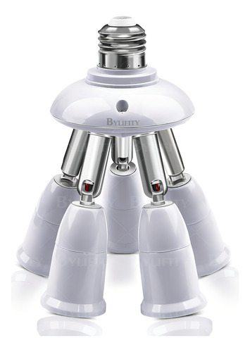 Tf Bylifity Socket Para Foco 5 En 1 Adaptador De Luz E26