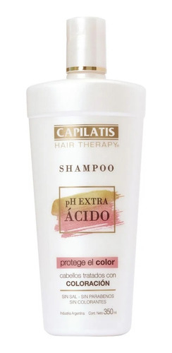 Shampoo Capilatis Ph Extra Acido - Protege Tu Color 350ml