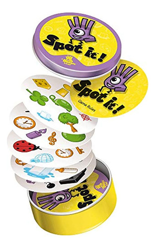 Imagen 3 de 5 de ¡zygomatic Spot It! Juego De Cartas Clásico | Juego Para Niñ