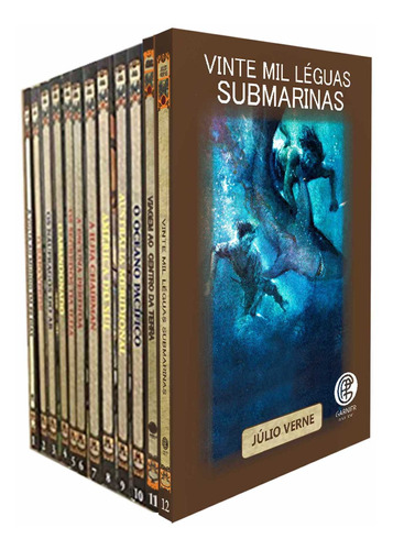 Coleção Julio Verne: 12 Volumes