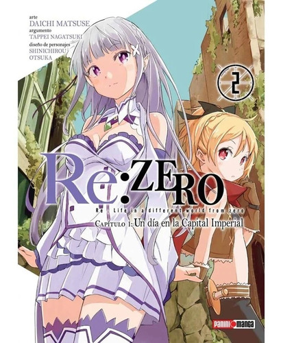 Manga Re: Zero Capitulo 1 Panini Tomos