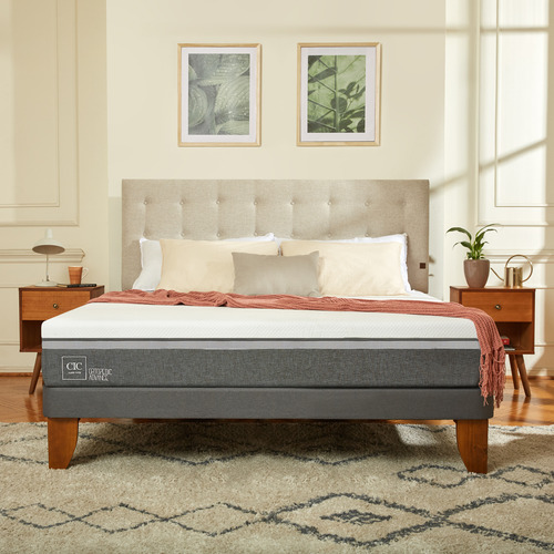 Cama Europea Gris