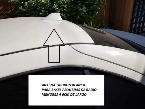 Antena Aleta Tiburón Blanca Kia Rio Sedan 2017 Al 2022
