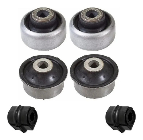 Imagen 1 de 6 de Cachokit Bujes De Tren Dela P/ Peogeot 206 / 207 Completo